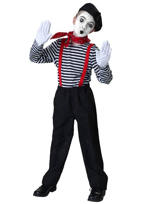 I Love This Child Mime Costume All You Need Is The Right Accessories