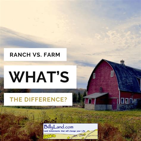 Ranch Vs Farm Whats The Difference 🏞️ Interested Find Out More