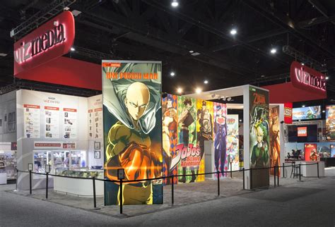 Anime Expo 30x60 Booth Display Viz Media Evo Exhibits