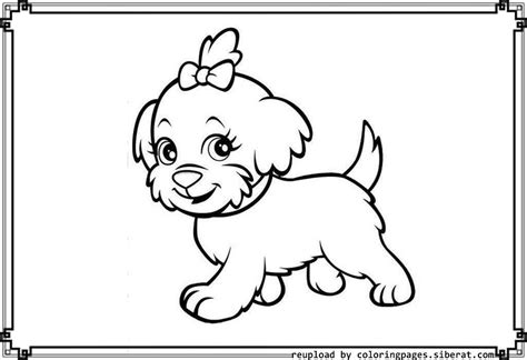 Cute Baby Puppies Coloring Pages Coloring Home
