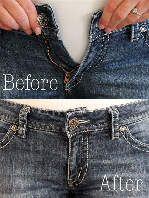 How To Make The Waist Bigger On Jeans Sewing Alterations Sewing