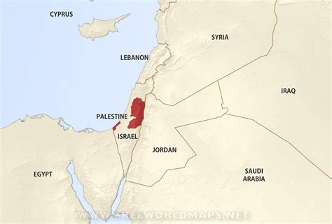 Palestine Maps By
