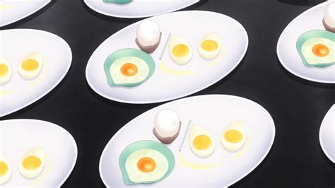 Blog 7 Shokugeki No Soma Three Forms Of Egg Dishes The World Of