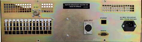 Norton Broadcast Am Dds Transmitter Nbz2000 Pro Fm Broadcast