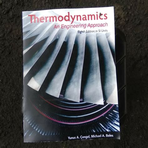 If you have any questions, or would like a receive a sample chapter before your purchase, please. Jual thermodynamics an engineering approach 8th edition ...