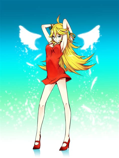 panty psg panty and stocking with garterbelt highres 10s angel dress smile wings image