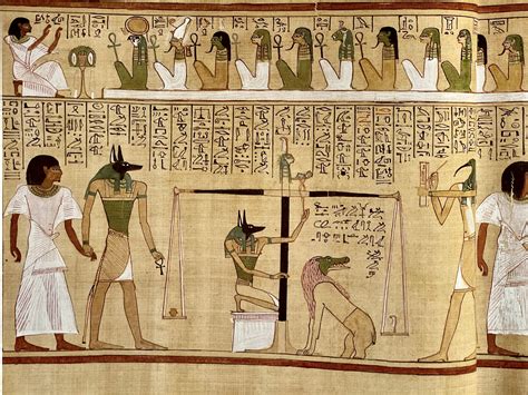 Livre des morts dHounéfer 1275 av J C Encre et pigments sur papyrus