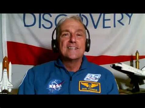 Special Message From Astronaut Dr Don Thomas YouTube