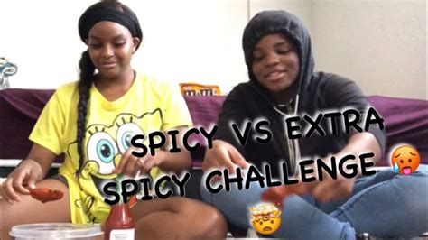 Spicy Vs Extra Spicy Chicken Challenge 🤯🥵🌶 Youtube