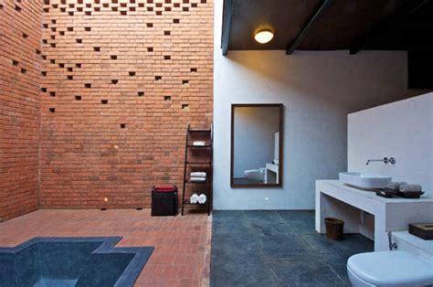 Brick And Wood In Modern Houses Brick Kiln House Design From Indian
