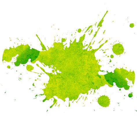 Green Splash Png Free Logo Image