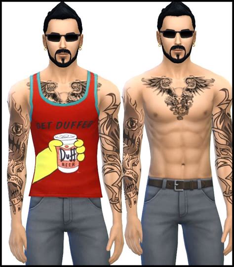 Épinglé Par Enchantedcore Sur Sims 4 Cc Tattoos Avec Images Sims 4