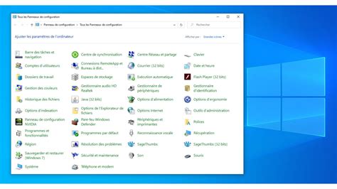 Le Panneau De Configuration Voué à Disparaître Sur Windows 10