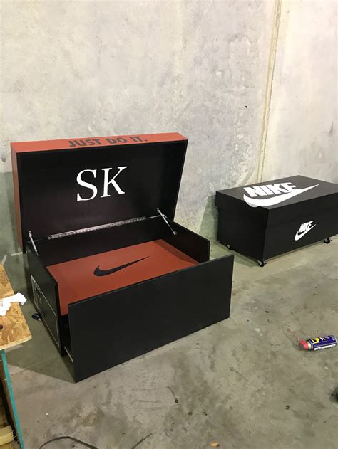 Giant Nike Inspired Shoe Box Storage Sneakerhead Shoebox