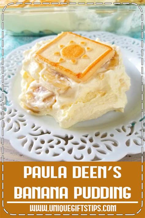 Easy Recipe Delicious Paula Deen Banana Pudding With Cream Cheese