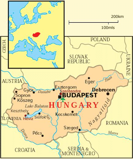 Ekvator harita'nın üretmiş olduğu atlasların bir sayfasınıda macaristan haritası oluşturmaktadır. Macaristan Haritası ve Macaristan Uydu Görüntüleri