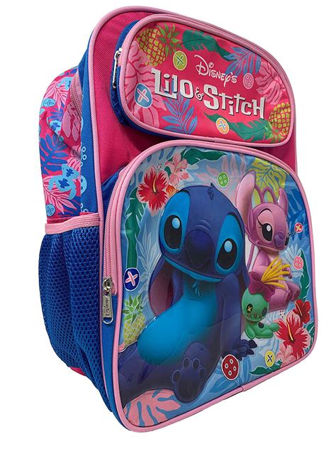 16 Disney Lilo And Stitch School Backpack