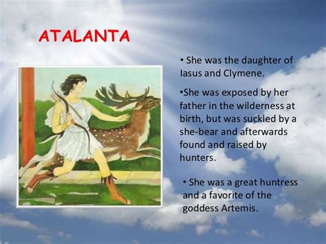 Atalanta Greek Mythology