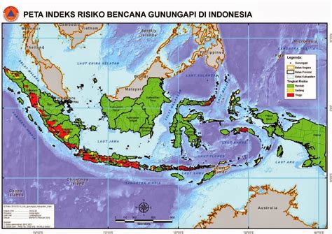 Peta Persebaran Gunung Api Di Indonesia Merupakan Jenis Peta IMAGESEE