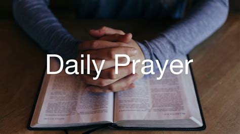 May 29 Daily Prayer And Devotion English Youtube