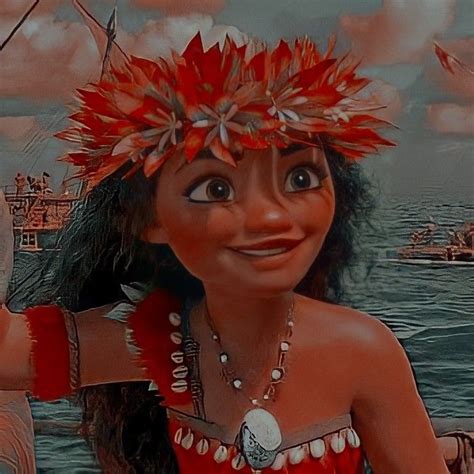 Moana Motunui Disney Icon Nel 2020 Profili Disney Principesse