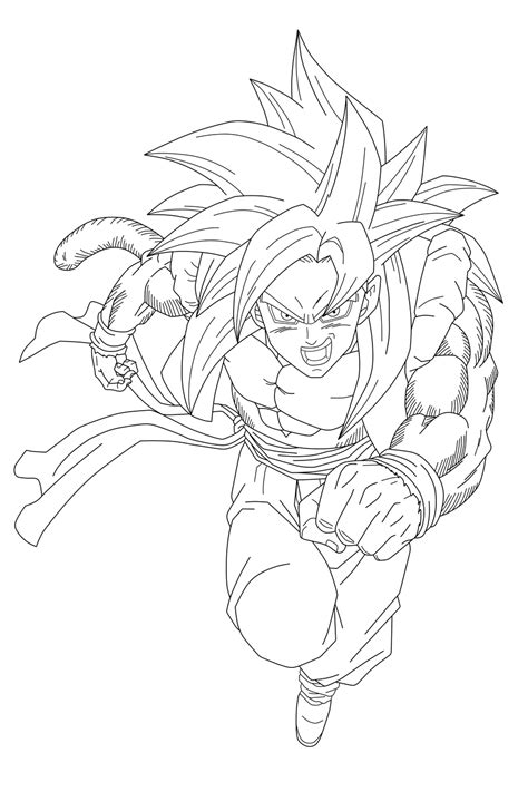 Ss4 Gogeto - Free Coloring Pages