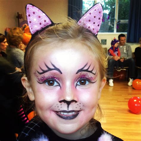 Girls Cat Makeup Without Face Paint Halloween Makeup For Kids