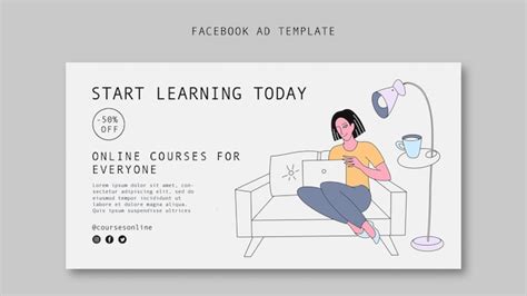 Free Psd Student Discounts Facebook Template