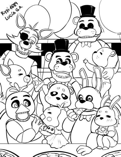 25 Inspirational Five Nights At Freddys Coloring Pages In 2020