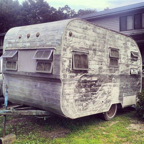 Vintage Camper Restoration Cool Mccool Garage Get In The Trailer