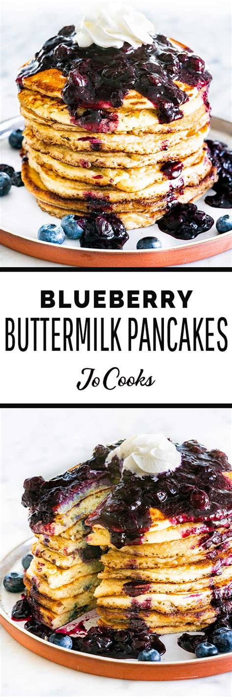 Blueberry Buttermilk Pancakes Jo Cooks