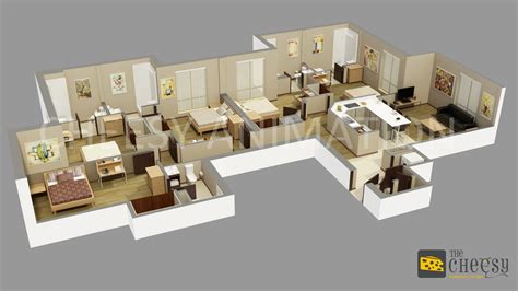 Create your 3d home plan with ease with our kazaplan interior design software to draw, decorate and furnish your home. The Cheesy Animation Studio 2D And 3D Floor Plan Rendering ...