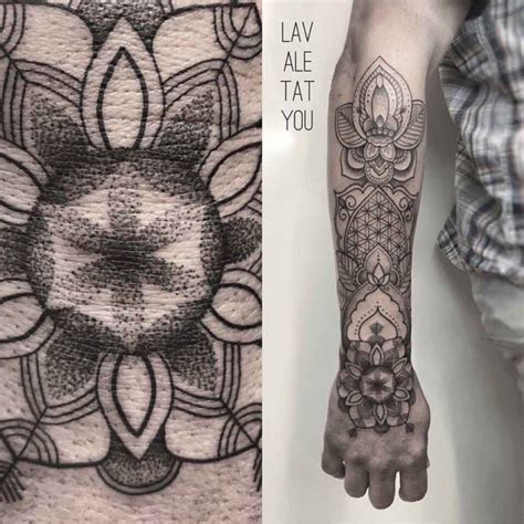 Mandala Tattoo Dotwork Sleeve Best Tattoo Ideas Gallery