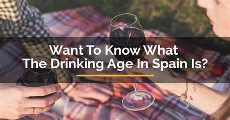 It's not uncommon to see children drinking a small glass of alcohol in france or spain. Want To Know What The Drinking Age In Spain Is? Let's Find ...