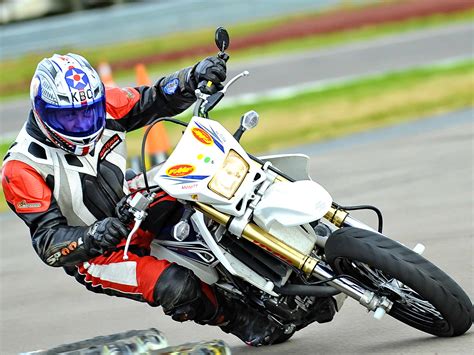 Wallpaper Motorcycle Racing Helmet Race Track Supermoto