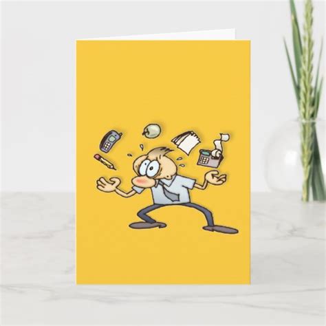 Very Busy Card