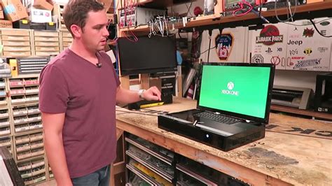 Tüftler Zeigt Sein Xbook Ein Xbox One X Laptop Mod Für 2500 Dollar