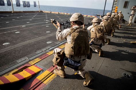 Dvids Images Combat Logistics Battalion 11 Deck Shoot Aboard The