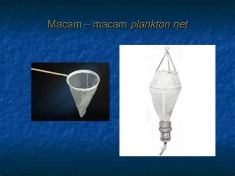 Sampling plankton