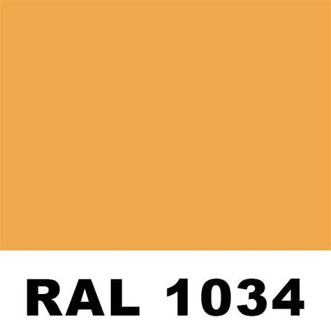 Ral 1034 Pastel Yellow