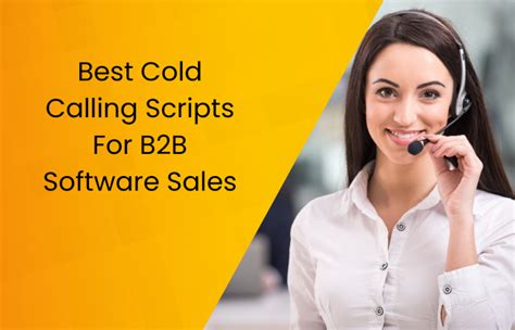 27 Best Cold Calling Scripts For B2b Software Sales