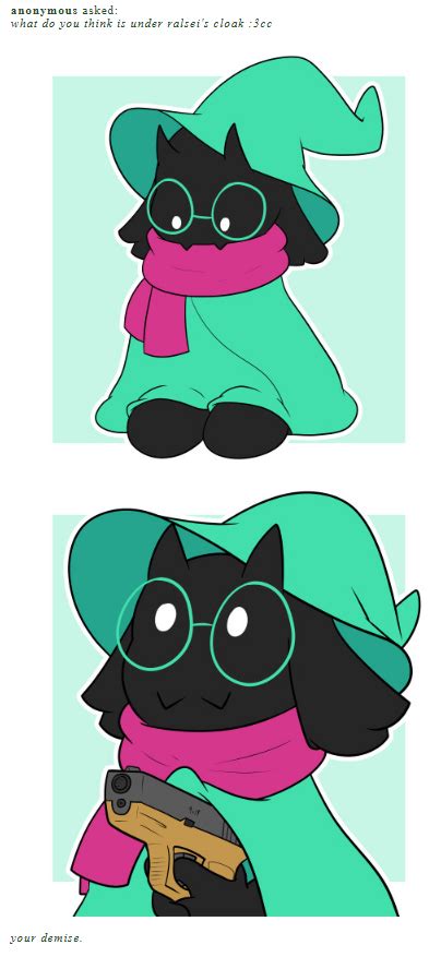 Whats Under The Cloak Deltarune Know Your Meme