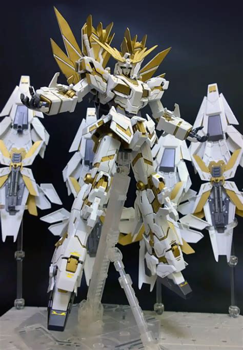 Gundam Guy Mg 1100 Rx 0 Unicorn Gundam 03 Phenex Hyper Ver