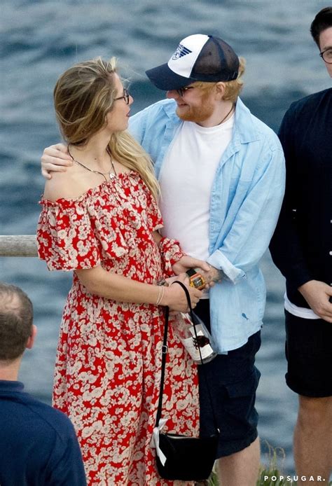 Ed Sheeran And Cherry Seaborn Kissing In Ibiza June 2019 Popsugar