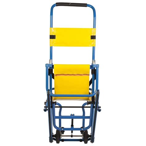 Enables the efficient evacuation of disabled or injured persons from multilevel facilities. EvacuLife Carry Evacuation Chair - Up and Down Stairs