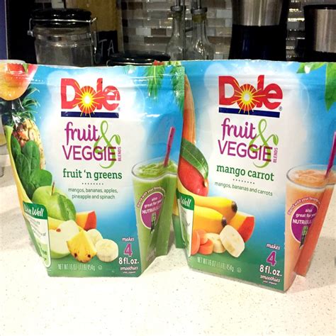 Easy layered smoothie recipe with dole frozen fruit. dole frozen mixed fruit smoothie recipes