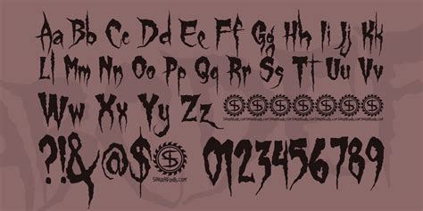 18 Horror Fonts Generator Images Scary Writing Fonts