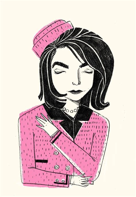 A portrait of an american icon. Jackie Kennedy Pink Suit by Loris Lora | Jackie kennedy ...