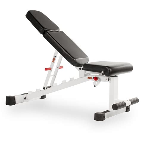 Xmark Adjustable Dumbbell Weight Bench White