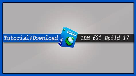 Push your internet connection to the limits and cleverly organize or synchronize download processes with this powerful application. Tutorial+Download IDM V.621 Build 17 - YouTube